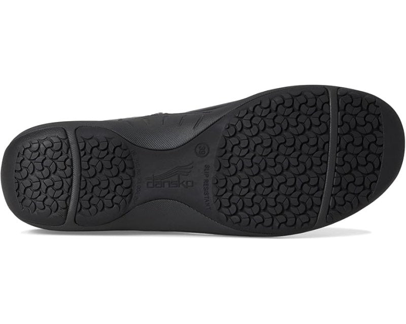 Dansko Women's Sherry - Black Waxy Burnished