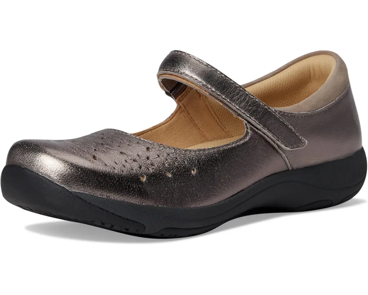 Dansko Women's Stacy Mary Jane - Pewter Metallic