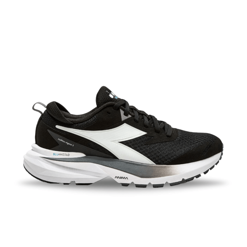 Diadora Men's Mythos Blueshield Vigore 3 - Black/White