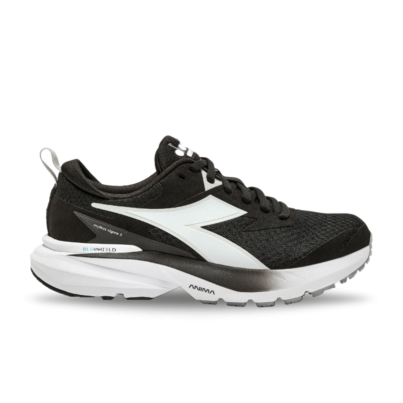 Diadora Women's Mythos Blueshield Vigore 3 - Black/White