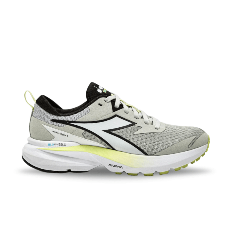 Diadora Women's Mythos Blueshield Vigore 3 - Silver DD/White/Black