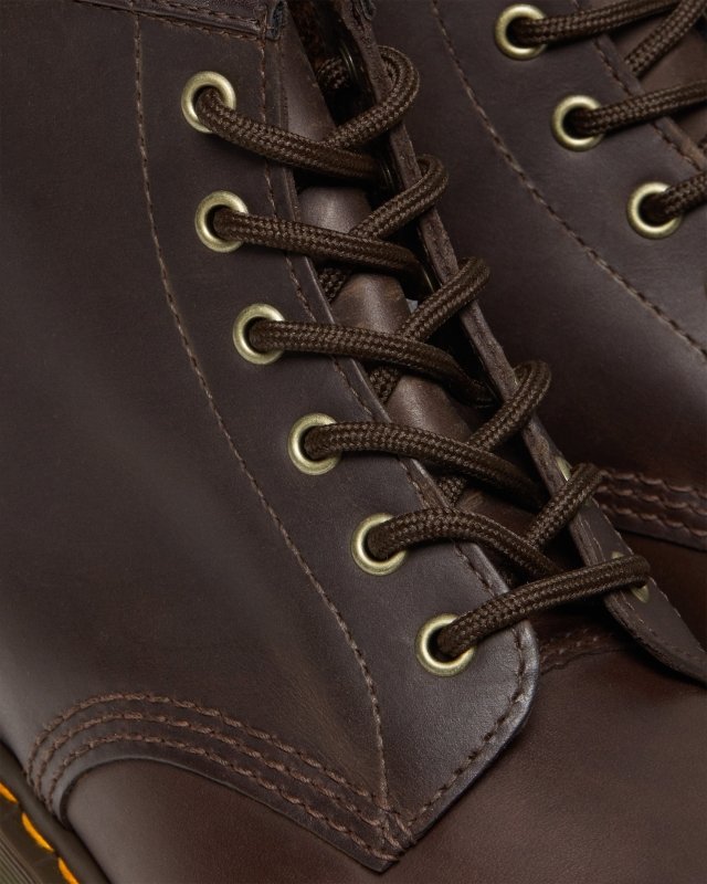 Dr. Martens 101 - Dark Brown Crazy Horse