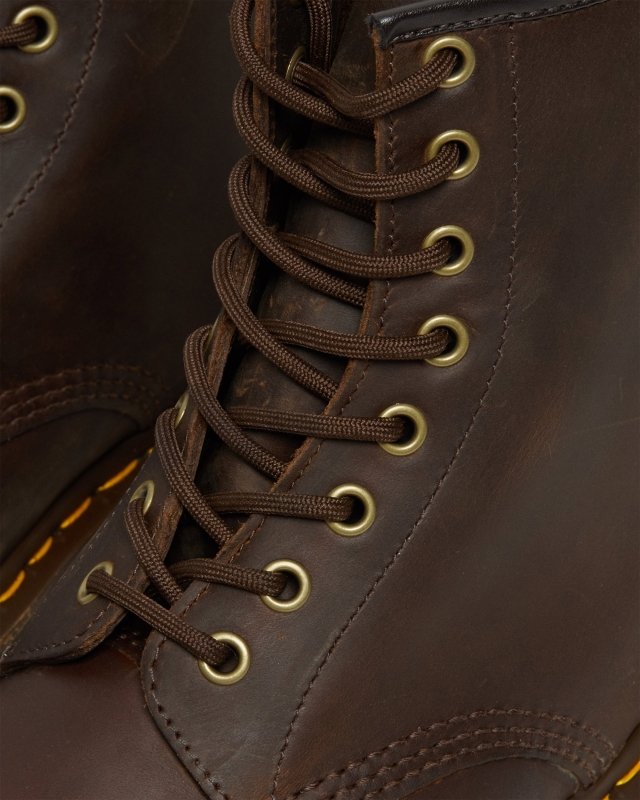 Brown dr martens fashion 1460