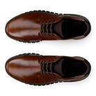 Ecco Men's Gruuv Studio Hybrid Derby Shoe - Camel/Mocha