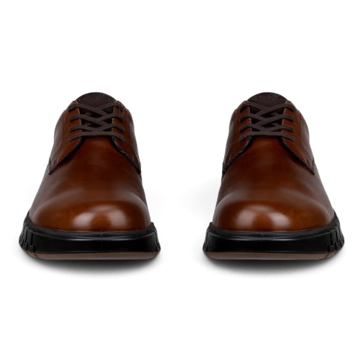 Ecco Men's Gruuv Studio Hybrid Derby Shoe - Camel/Mocha