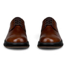 Ecco Men's Gruuv Studio Hybrid Derby Shoe - Camel/Mocha