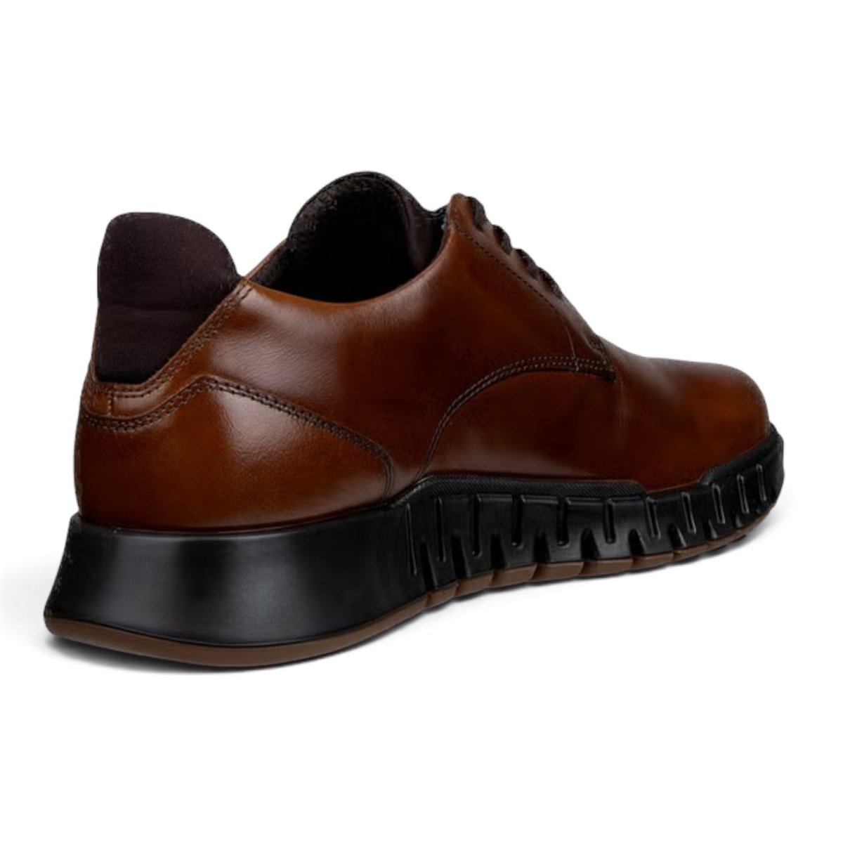 Ecco Men's Gruuv Studio Hybrid Derby Shoe - Camel/Mocha