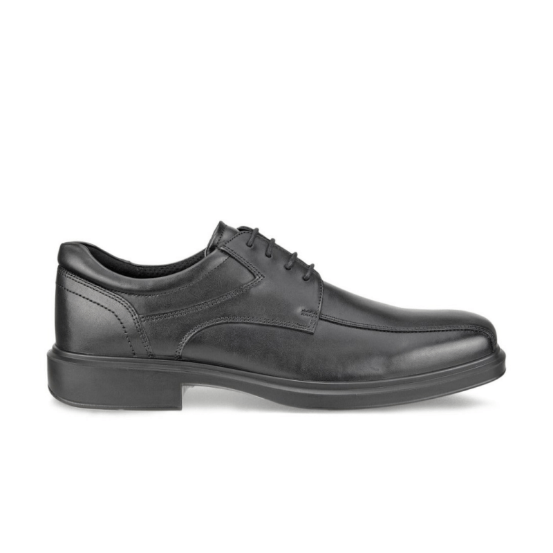 Ecco Men's Helsinki Bike Toe Dress Shoe Black – Seliga Shoes
