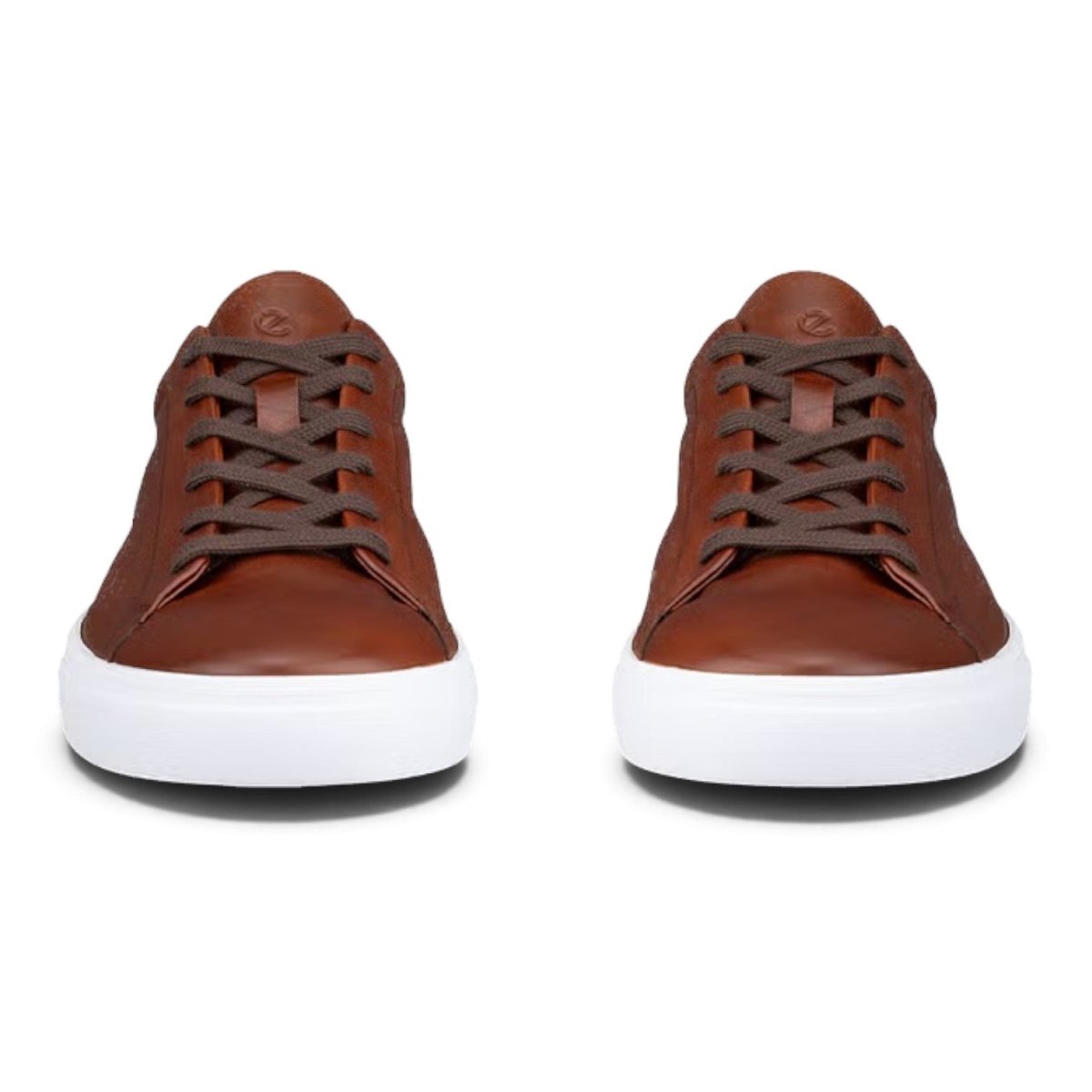 Ecco Men's Soft 10 Leather Sneaker - Cognac