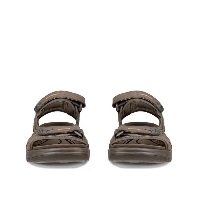 Ecco Men's Yucatan Sandal - Dark Clay