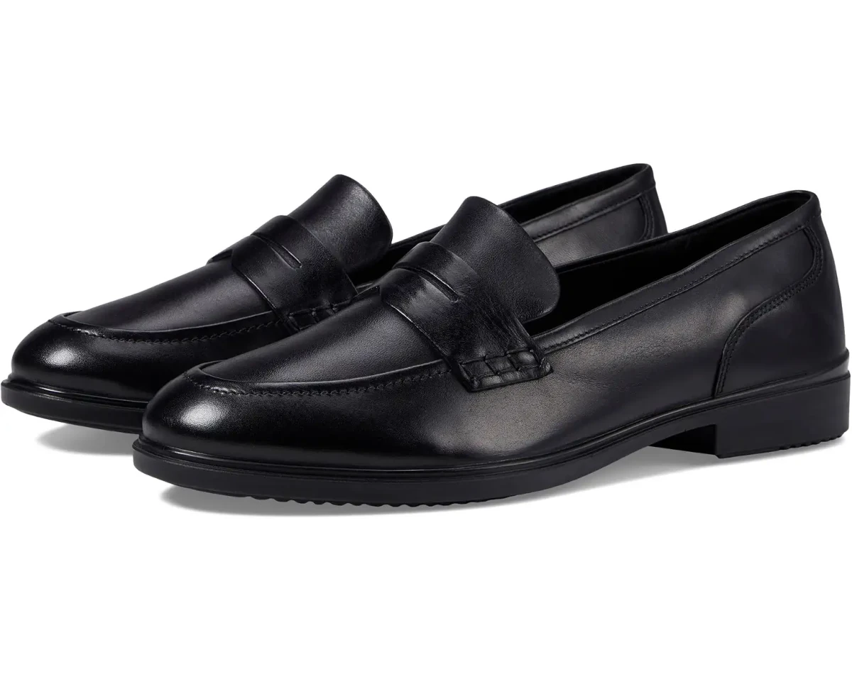 Ecco Women's Dress Classic 15 Leather Loafer - Black