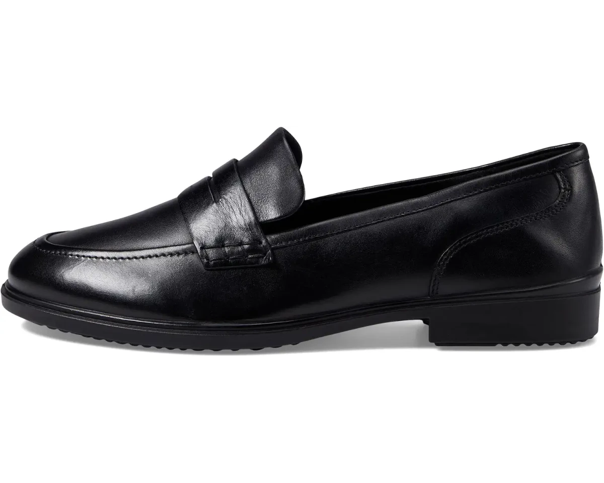 Ecco Women's Dress Classic 15 Leather Loafer - Black