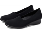 Ecco Women's Felicia Stretch Wedge Slip-On - Black