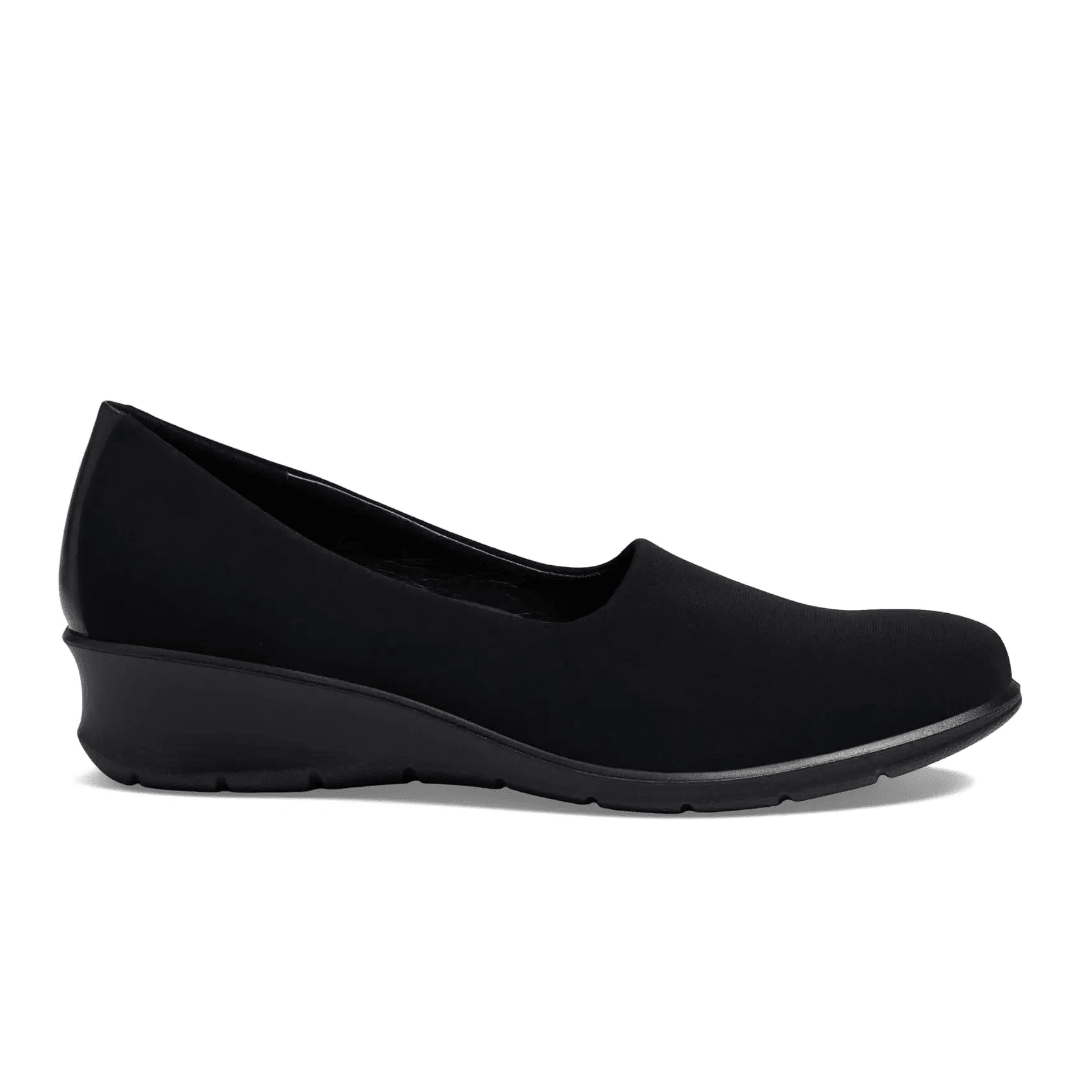 Ecco Women's Felicia Stretch Wedge Slip-On - Black