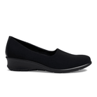 Ecco Women's Felicia Stretch Wedge Slip-On - Black