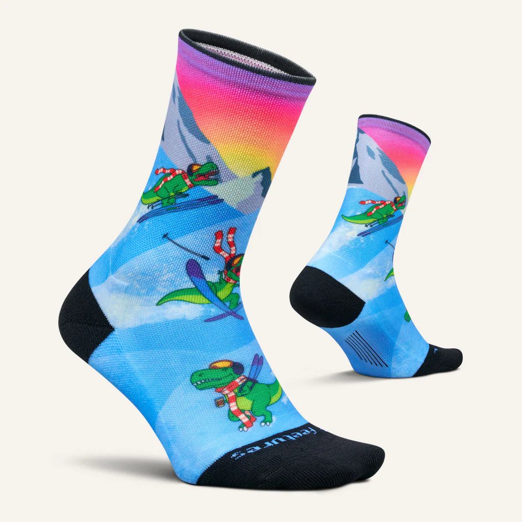 Feetures Elite Light Cushion Mini Crew Socks - Ski - Rex
