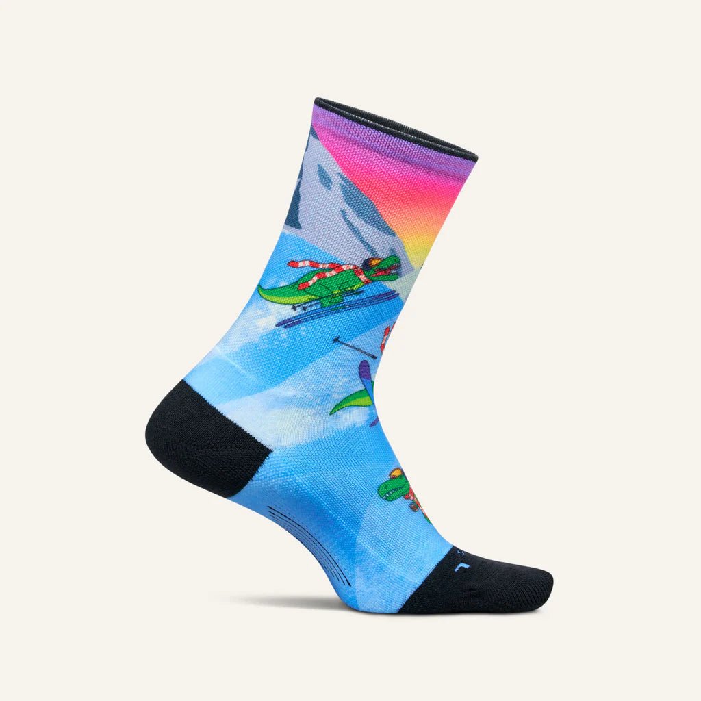 Feetures Elite Light Cushion Mini Crew Socks - Ski - Rex