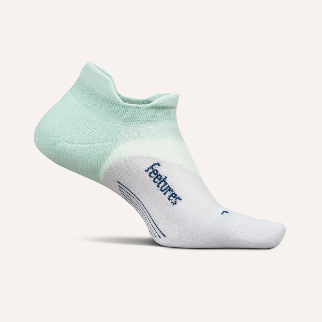 Feetures Elite Light Cushion No Show Tab Socks - Supine Sage