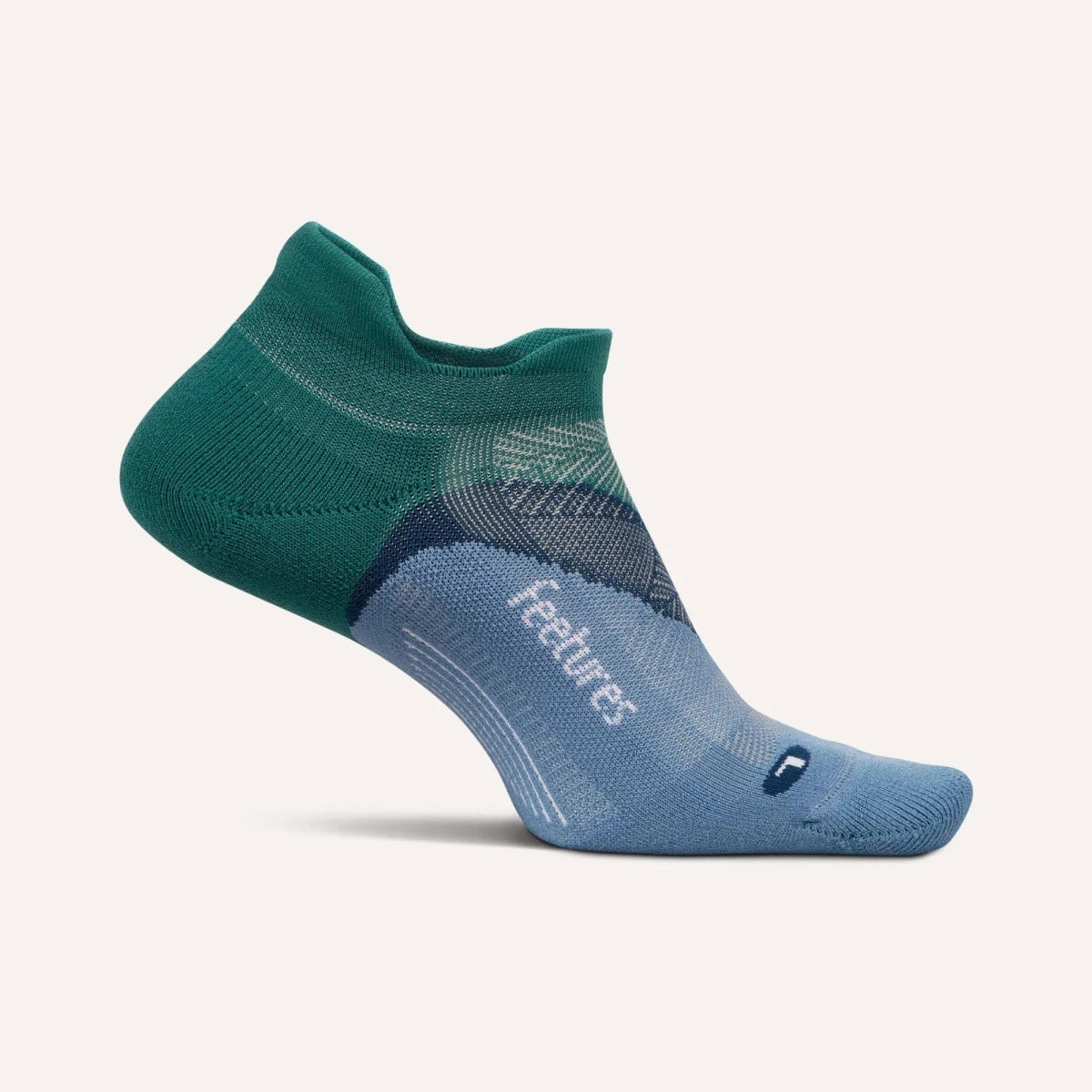 Feetures Elite Light Cushion No Show Tab Socks - Woodland Forest