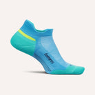 Feetures Elite Max Cushion No Show Tab Socks - Arctic Blue