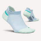 Feetures Elite Max Cushion No Show Tab Socks - Glacier Mist