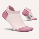 Feetures Elite Max Cushion No Show Tab Socks - Pink Salt