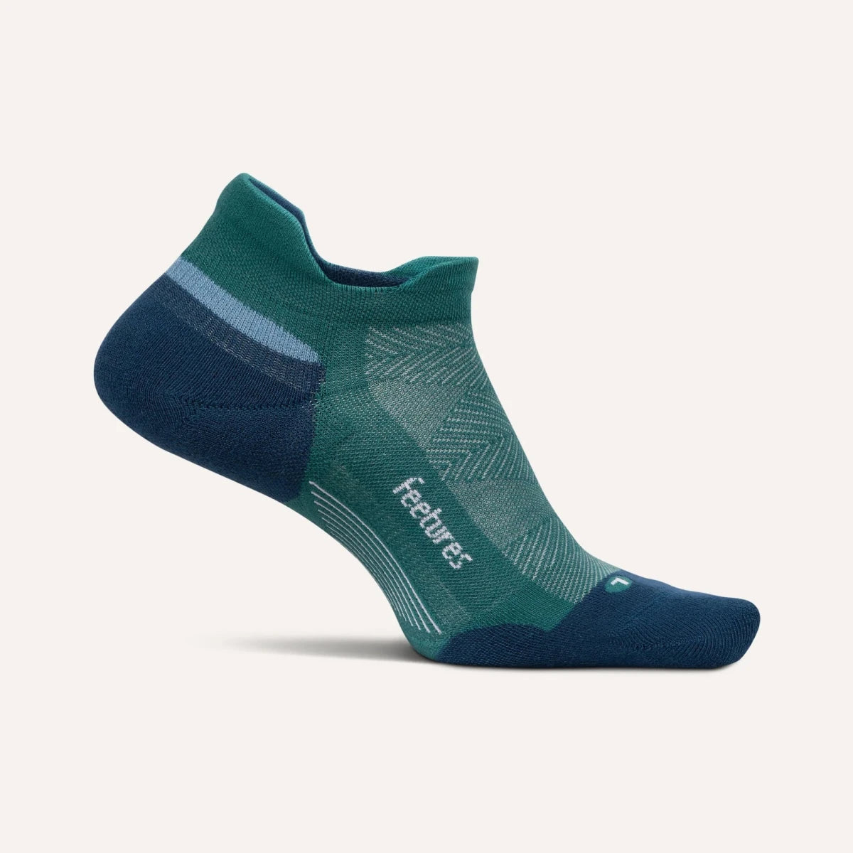 Feetures Elite Max Cushion No Show Tab Socks - Woodland Forest