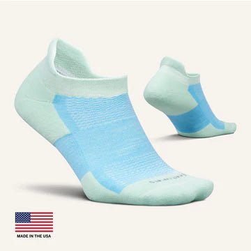 Feetures High Performance Max Cushion No Show Tab - Frosty Mint