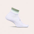 Feetures High Performance Max Cushion Stacked Quarter Socks - Sage