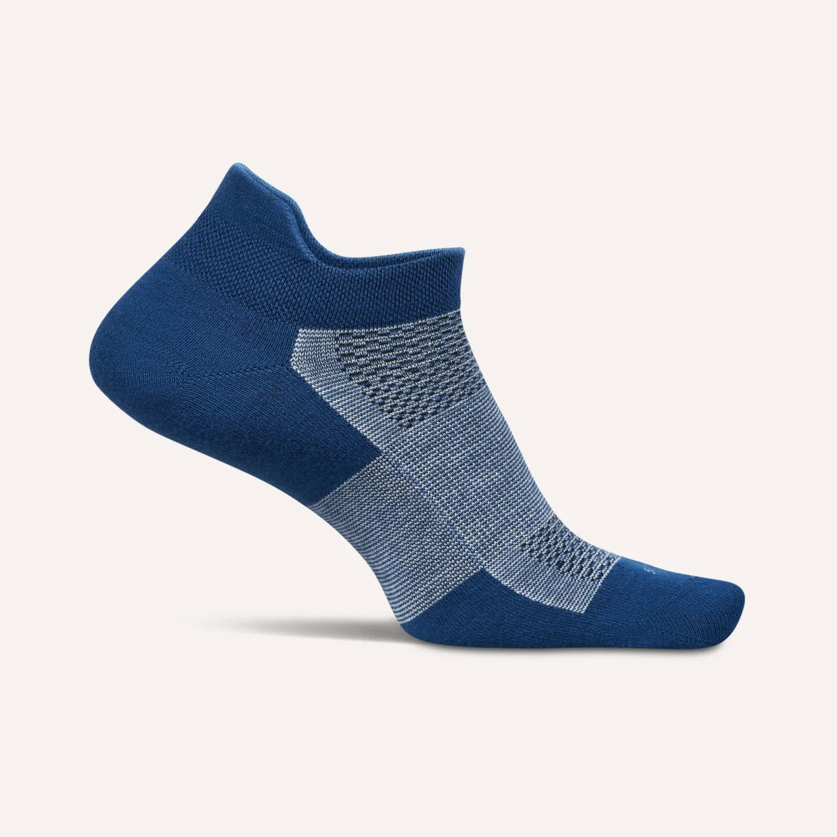 Feetures High Performance Ultra Light No Show Tab Socks - Rich Navy