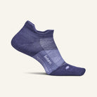 Feetures Merino 10 Max Cushion No Show Tab Socks - Aster Bloom