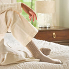 Feetures Women’s Everyday Max Cushion Crew - Plush Taupe