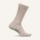 Feetures Women’s Everyday Max Cushion Crew - Plush Taupe