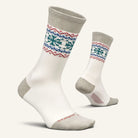 Feetures Women’s Everyday Max Cushion Crew - Snow Cream
