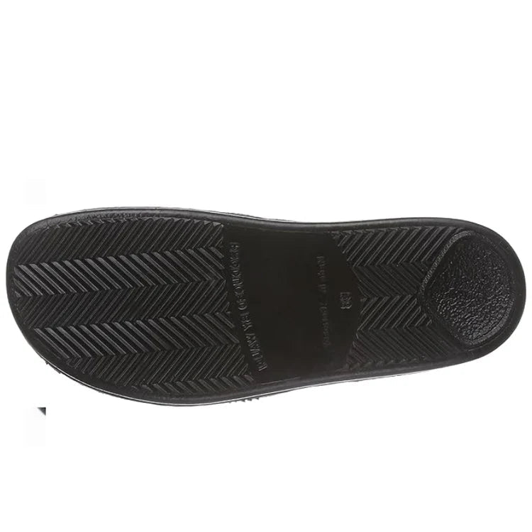 Finn Comfort Unisex Baltrum Sandal - Black Leather