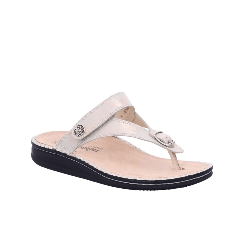 Finn Comfort Women's Alexandria-S Orthopedic Sandals Champagne