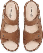 Finn Comfort Women's Barbuda Sandal - Brandy Streetnubuk