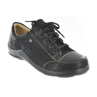 Finn Comfort Women's Soho Shoe - Schwarz Points/Nappa