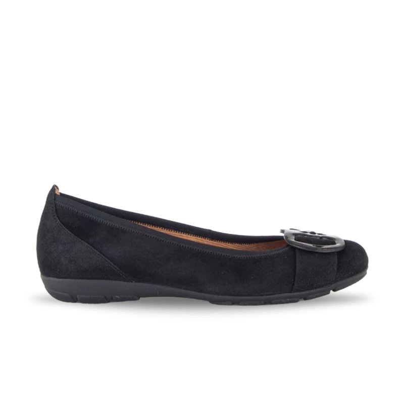 Gabor black store suede Mary Jane wedges 55.362.17