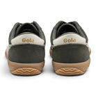 Gola Women's Badminton Suede Sneakers - Conifer/Off White/Gum