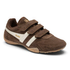 Gola Women's Connect Suede Strap Sneakers - Otter/Off White/Gum