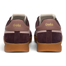 Gola Women's Cyclone Suede Sneakers - Cocoa/Chalk Pink/Brownrose/Gum