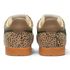 Gola Women's Elan Savanna Sneakers - Tan Cheetah/Tobacco/Evergreen