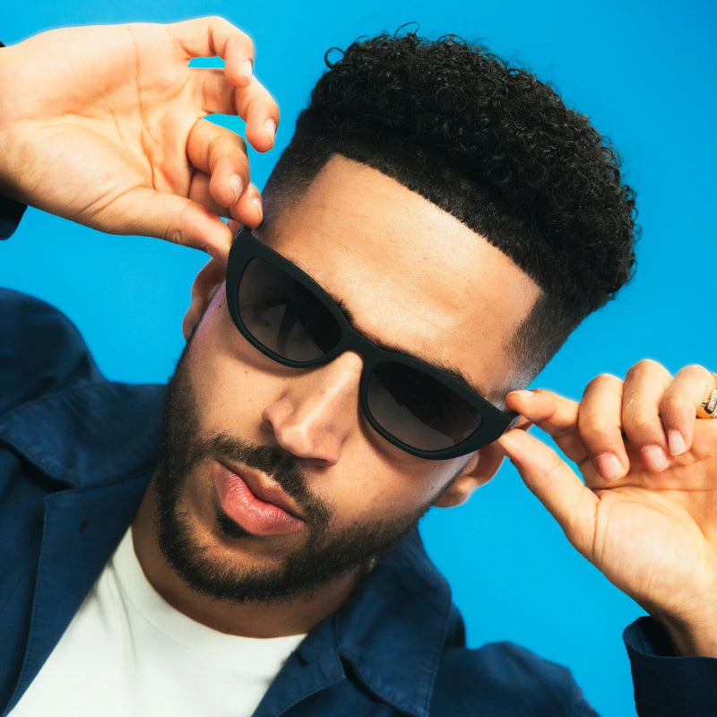 goodr Cheetah G Sunglasses - Stealth Mode Supreme