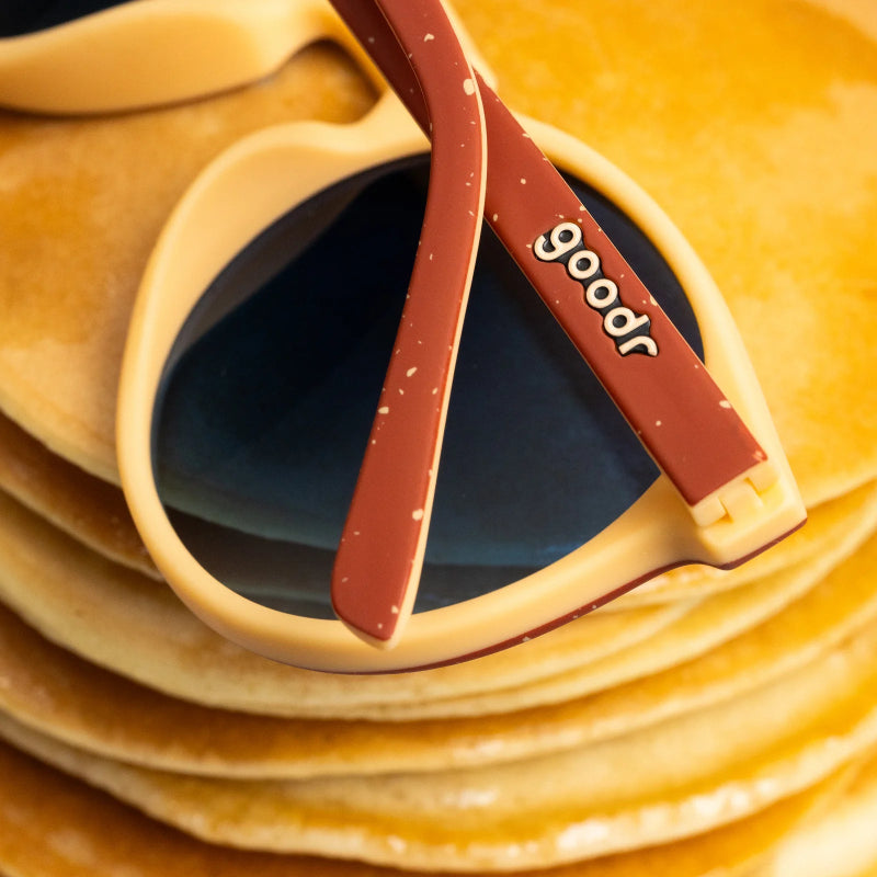 goodr Circle G Sunglasses: Carl's Diner - Pancake Sticky Icky