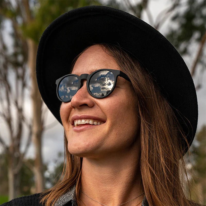 goodr Circle G Sunglasses - It's Not Black, It's Obsidian