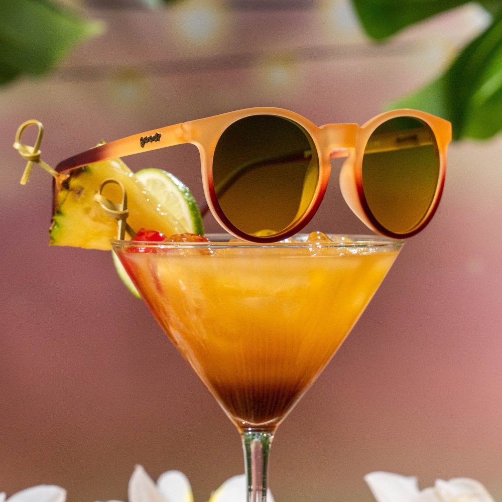 goodr Circle G Sunglasses - Mai Tai Me Up, Daddy