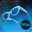 goodr Moon G Sunglasses - Blue Moon's Made Of Bleu Cheese