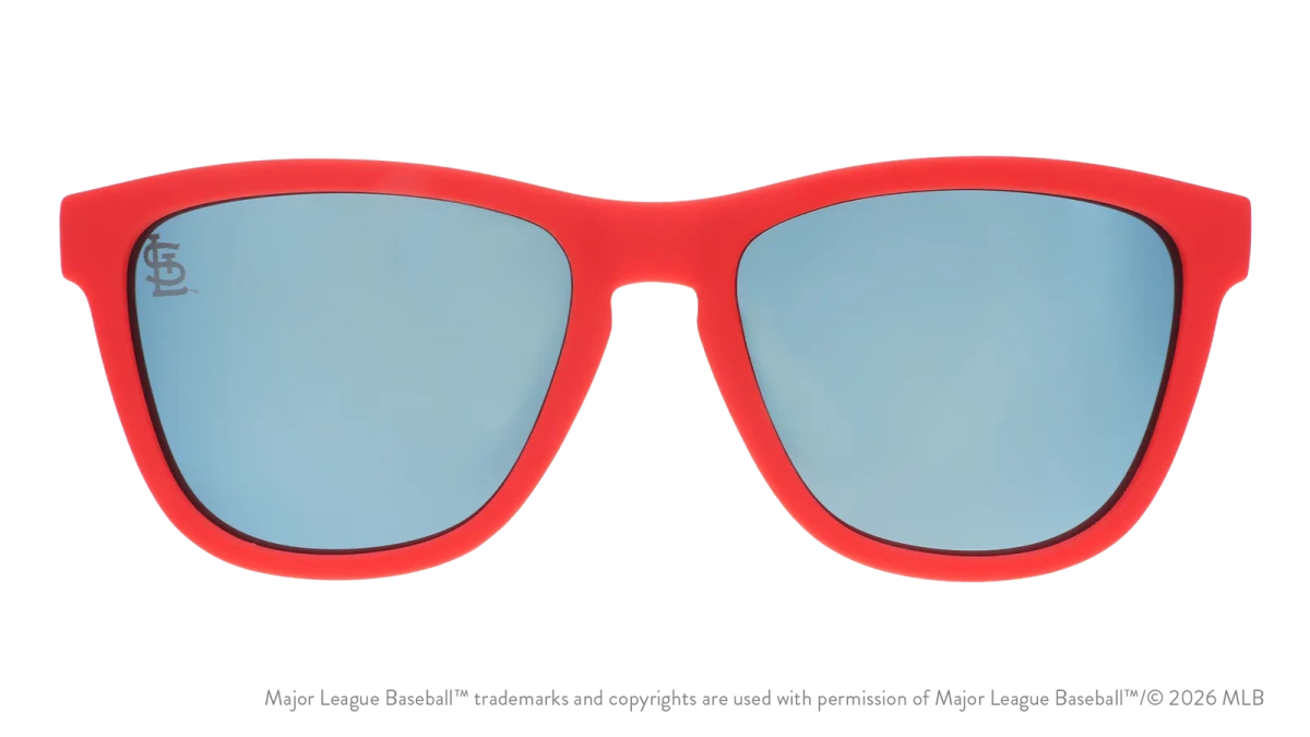 goodr OG Sunglasses MLB - Let's Go Redbirds - St. Louis Cardinals