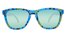 goodr OG Sunglasses Tropical Maximalism - Boozy Blue Mystery Drink